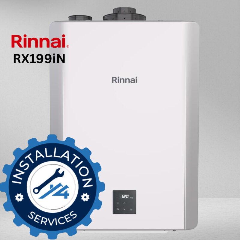 Rinnai SENSEI RX199iN tankless water heater 199000 BTU