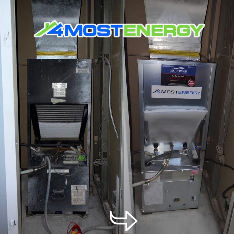 condo heat pump-install by 4most energy