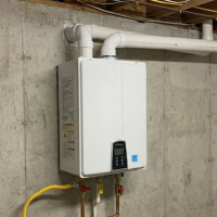 Existing Tankless (Mounted on the wall)