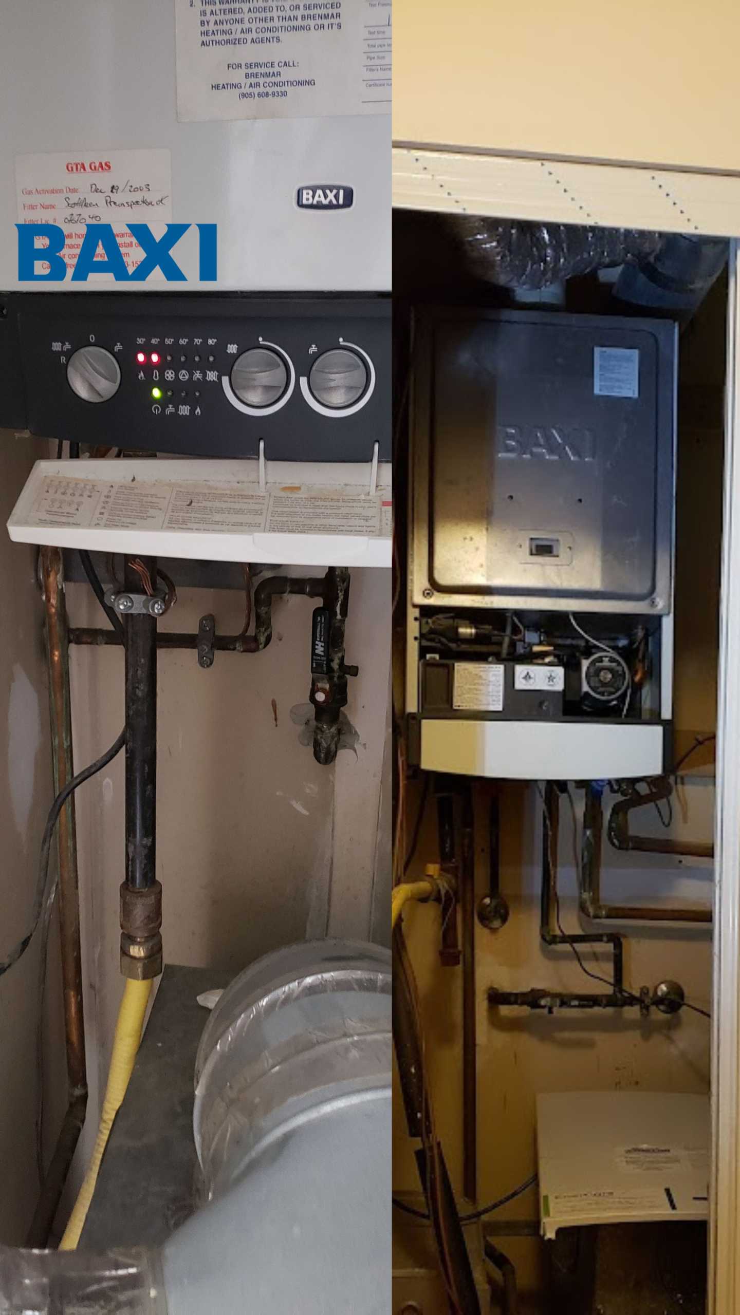 BAXI Combi Boiler