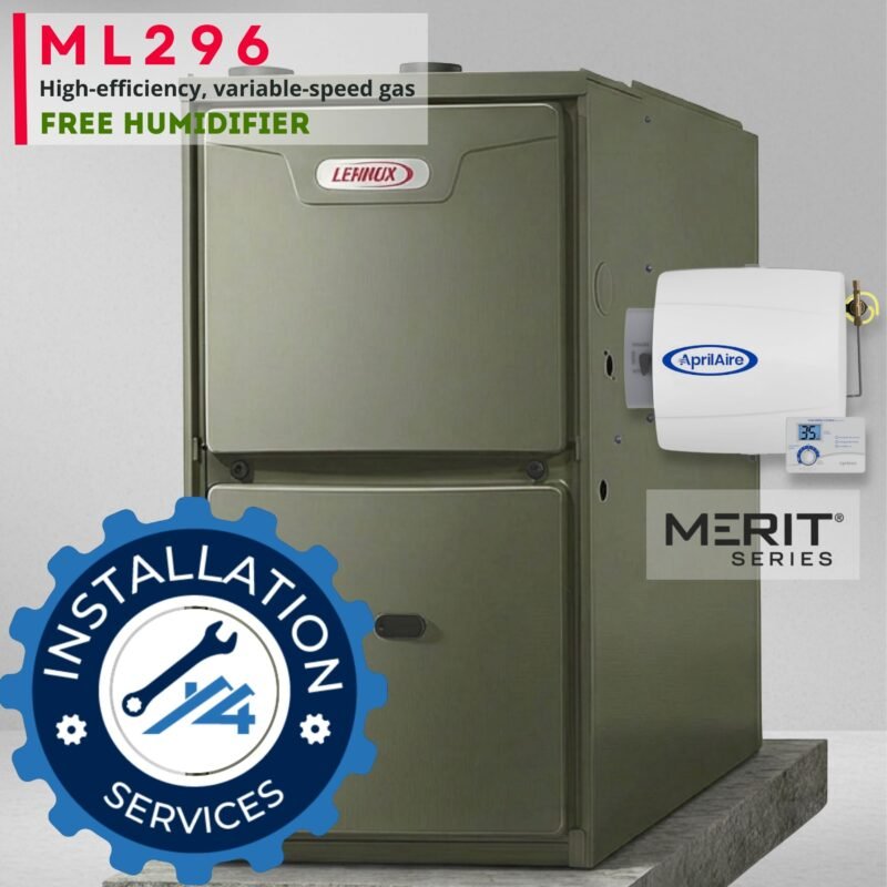 Merit Lennox Furnace with free humidifier shop and install by 4Most Energy