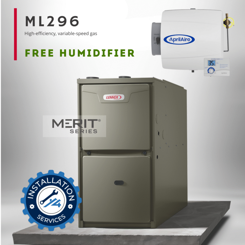 Merit Lennox Furnace with free humidifier