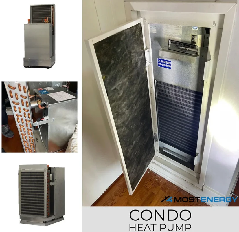 Condo Heat Pump Replacement water source