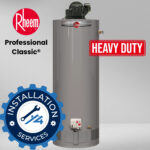 Rheem Professional Classic Series Power Vent Gas Water Heater shop and install by 4Most Energy