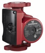 Grundfos 3-Speed Circulator Pump with Flange (UPS 15-58 Series) - Image 2