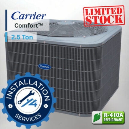 Carrier Comfort Series Air Conditioner 24SCB - 2.5 Ton
