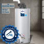 Bradford White 60 Gallon Tank Water Heater Power Vent RG2PV60T6N19