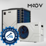 Moov Inverter Pool Heat Pump – Supplied & Professionally Installed by 4Most Energy