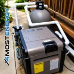 Pool heater installation – Hayward Universal H-Series - 4mostenergy