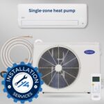 Carrier Comfort Series R-410A Single-Zone Ductless Heat Pump