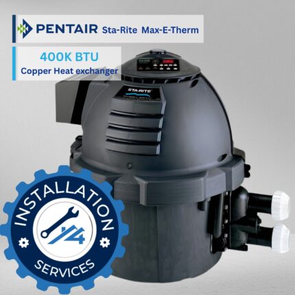 Sta-Rite Max-E-Therm 400KBtu Copper Heat exchanger