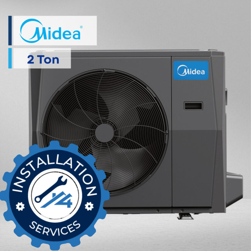 Midea EVOX 2 Ton Xtreme Heat Inverter Heat Pump – Outdoor Unit