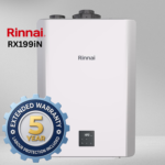 RX199iN + Rinnai Pro 5-Year Labour Warranty