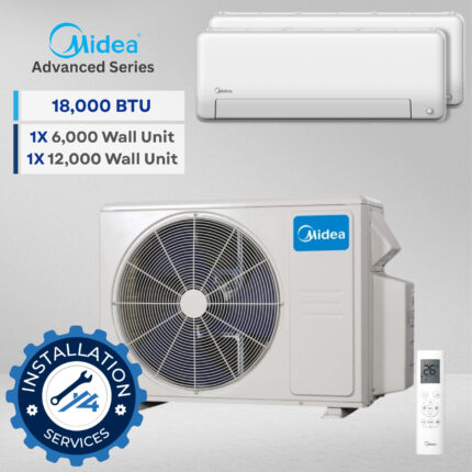 Midea MO3EX-H18B-2A +6000 +12000 indoor unit
