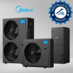 Midea EVOX G² Xtreme Heat Inverter Heat Pump System with R454B Air Handler