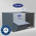 Carrier WeatherMaster® 48GC Gas Heat/Electric Cooling Packaged Rooftop Unit